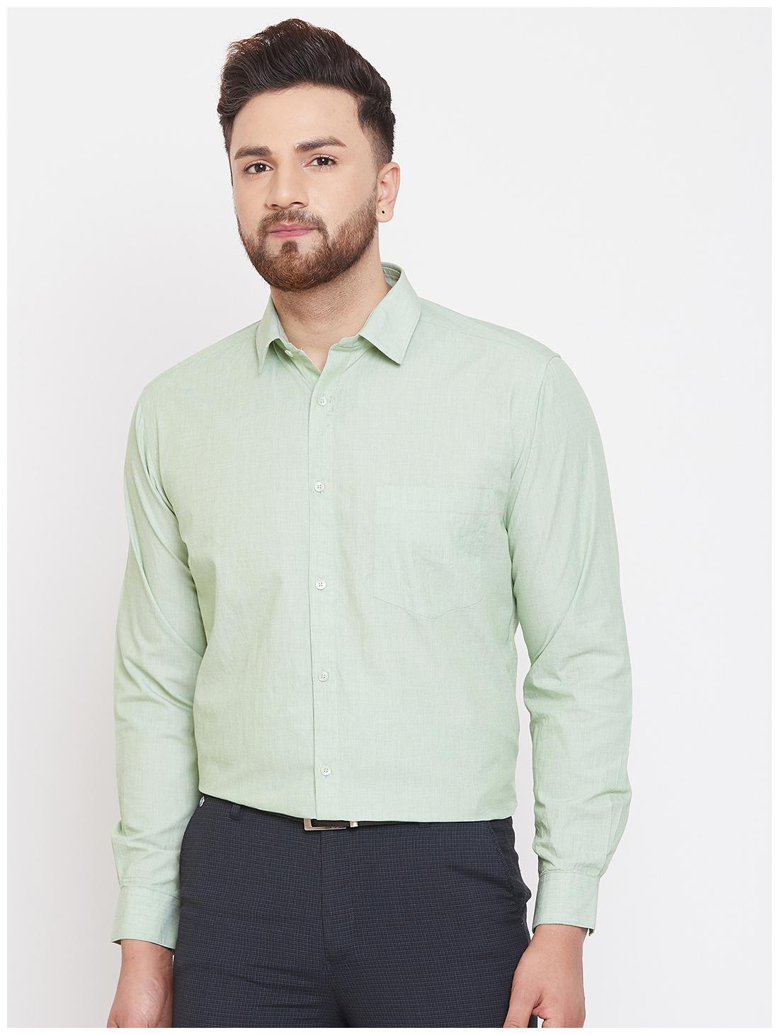 

CANARY LONDON Men Regular fit Formal Shirt - Green