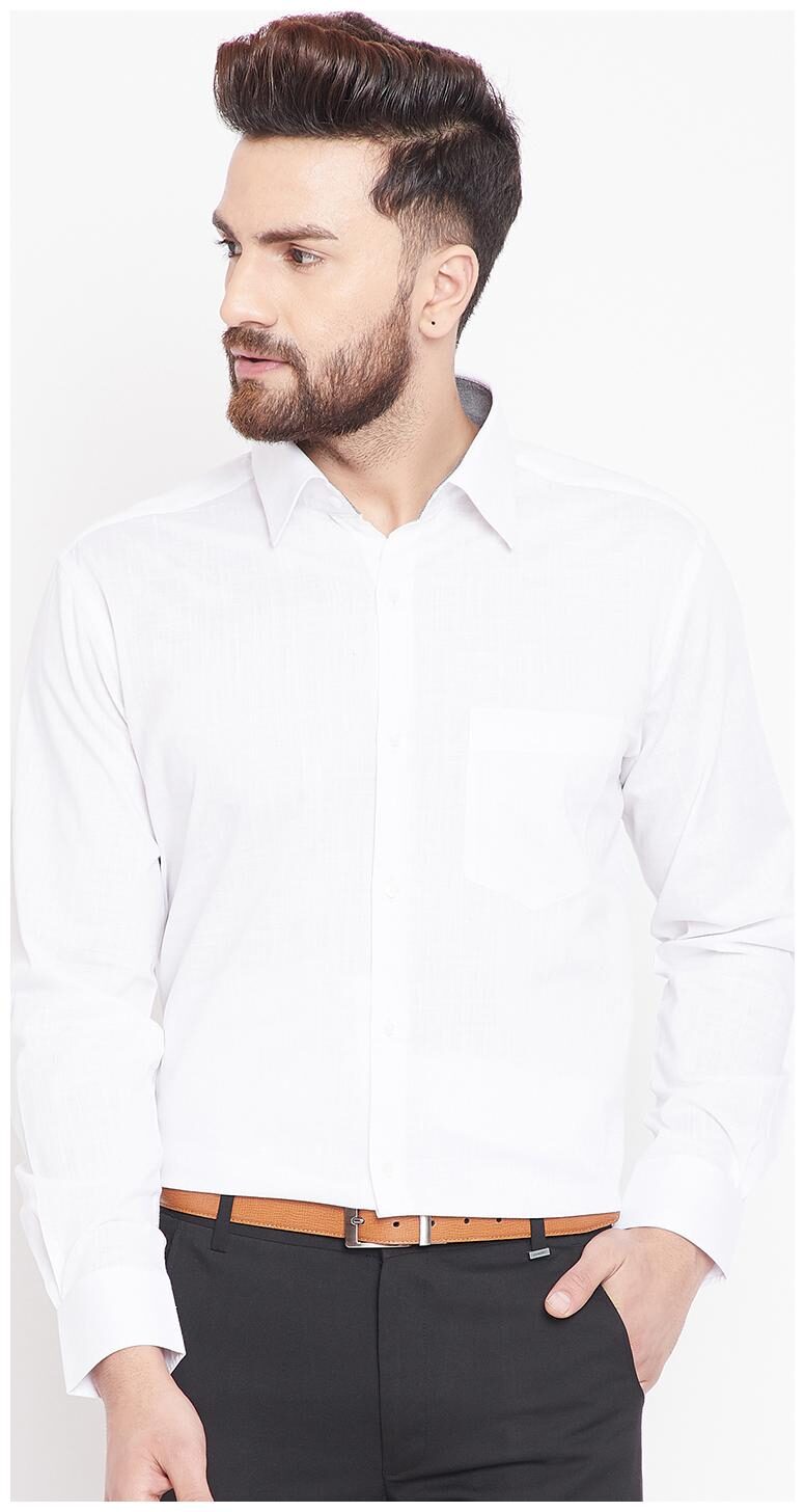 

CANARY LONDON Men Regular fit Formal Shirt - White