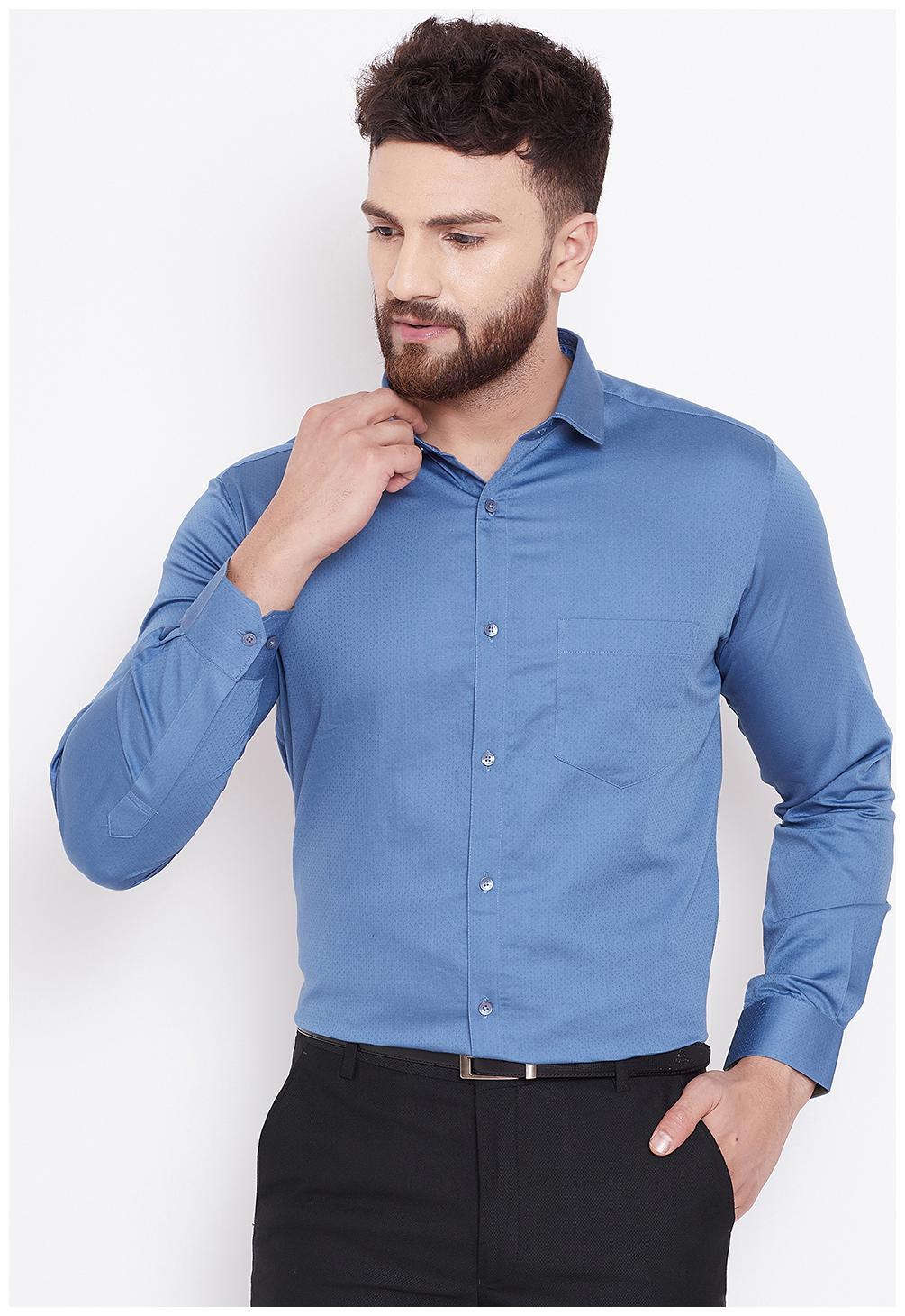 

CANARY LONDON Men Slim fit Formal Shirt - Blue