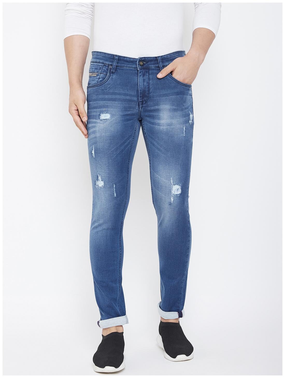 

CANARY LONDON Men Blue Skinny Fit Jeans