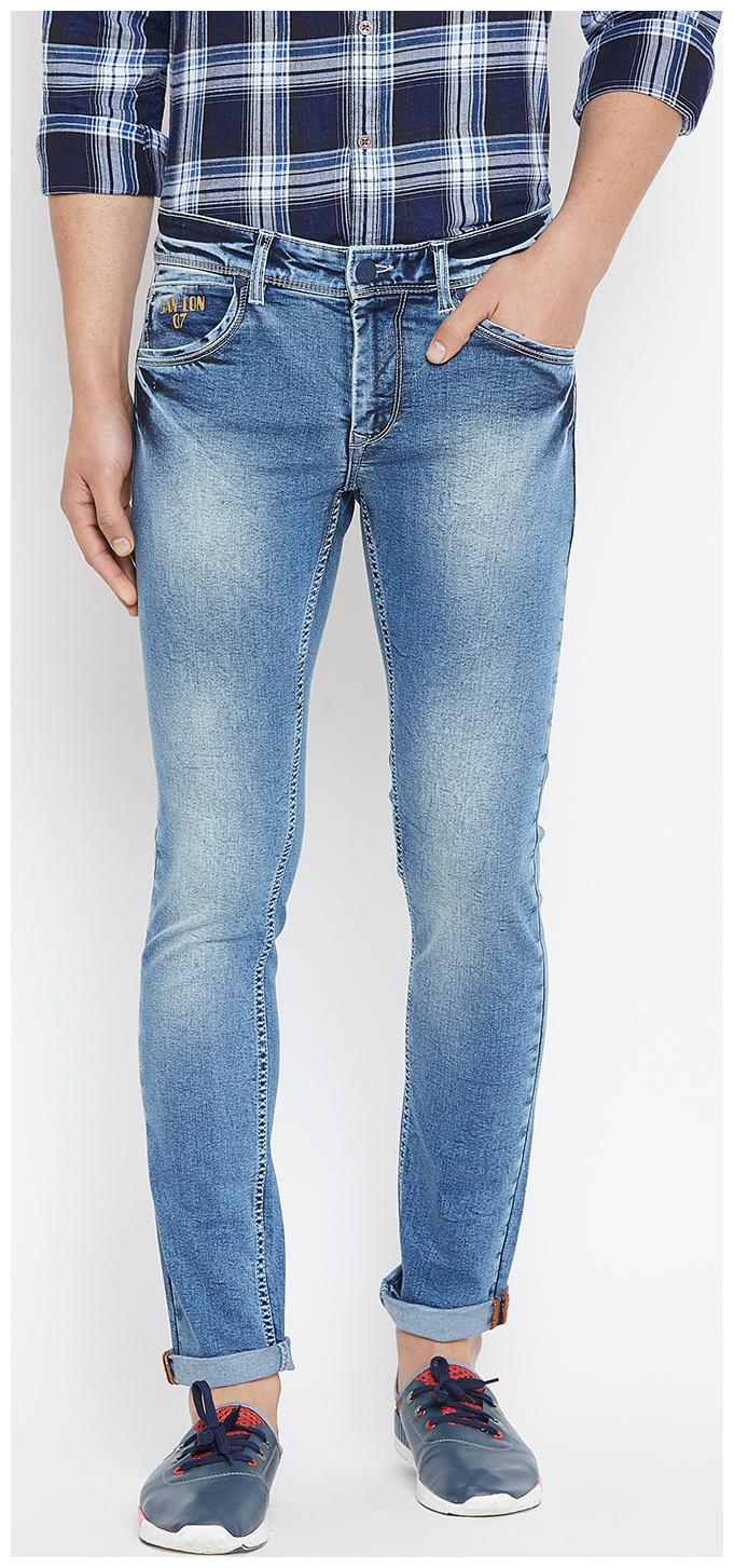 

CANARY LONDON Men Blue Skinny Fit Jeans