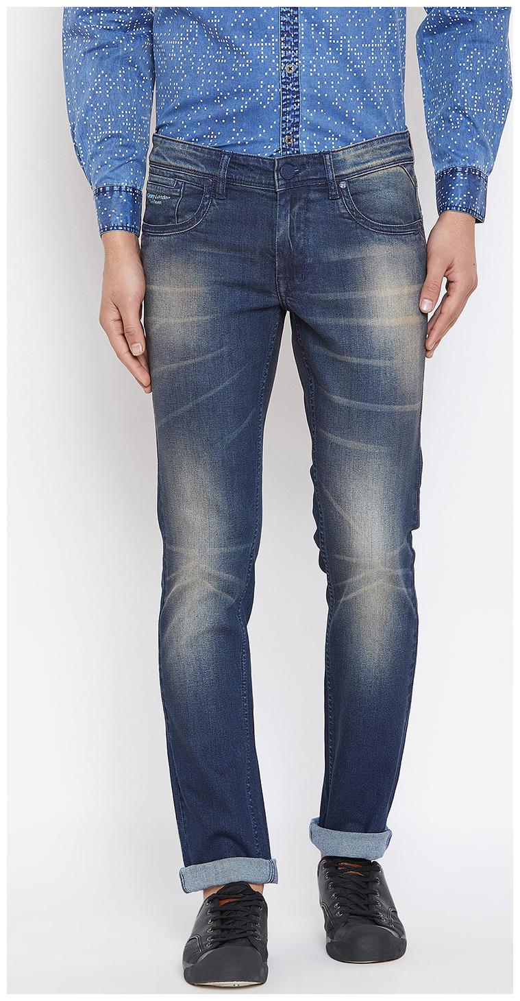 

CANARY LONDON Men Blue Slim Fit Jeans