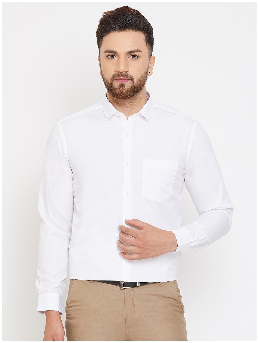 

CANARY LONDON Men Slim fit Formal Shirt - White