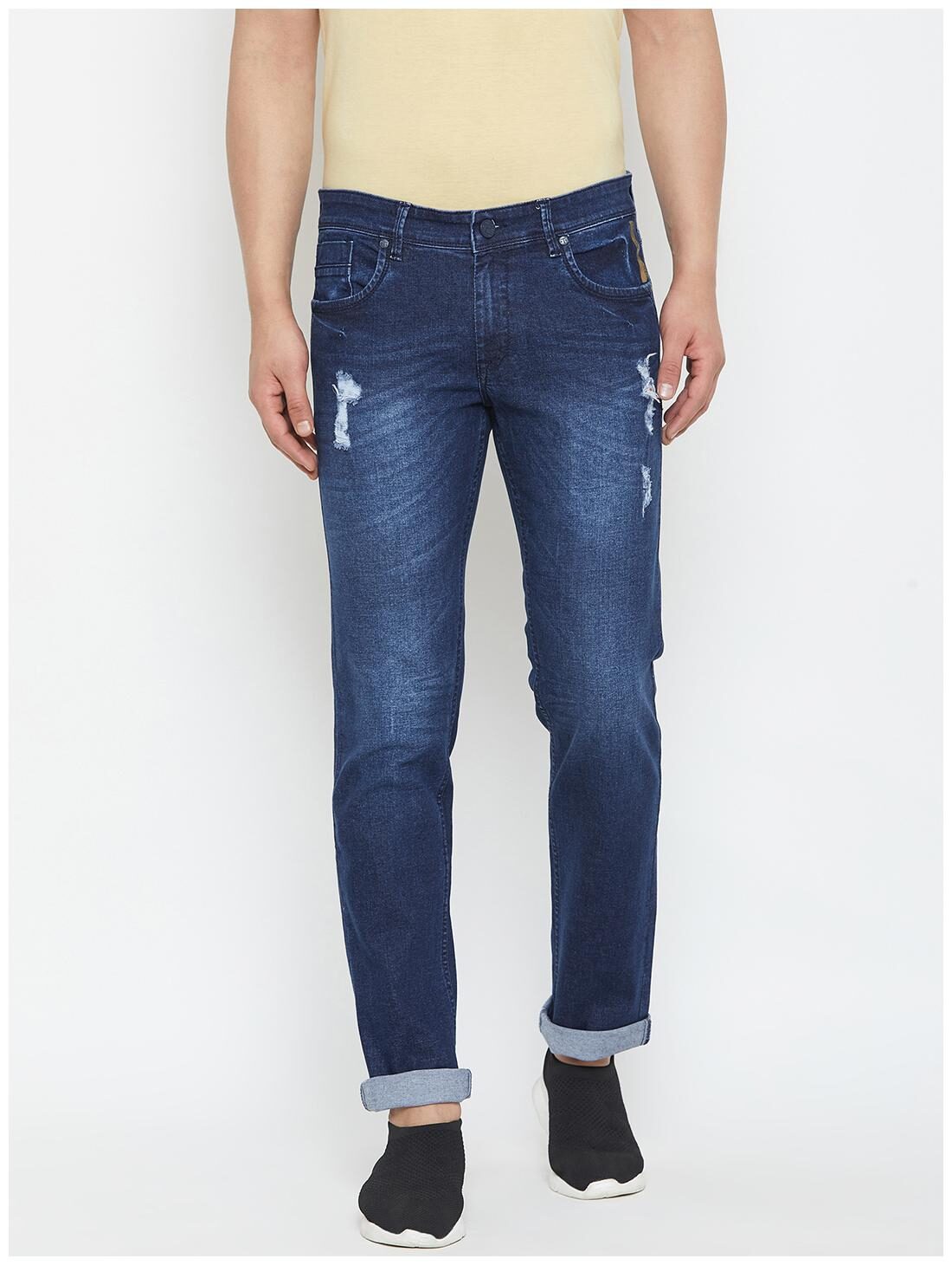 

CANARY LONDON Men Blue Slim Fit Jeans