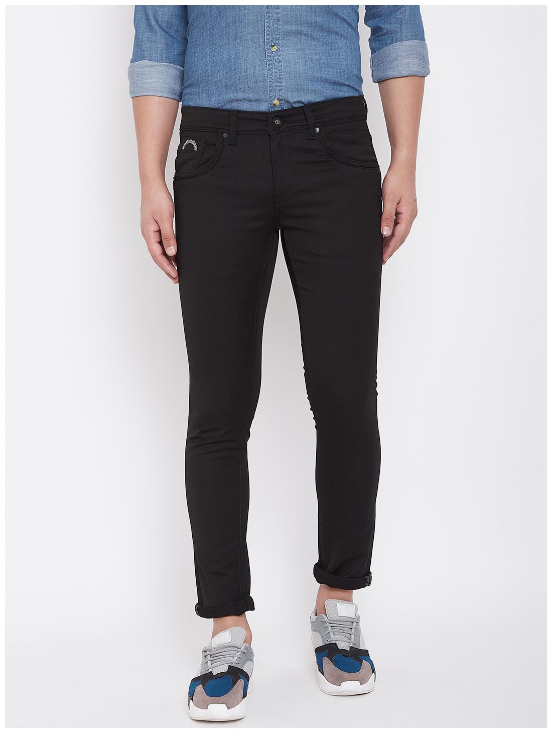 

CANARY LONDON Men Black Skinny Fit Jeans