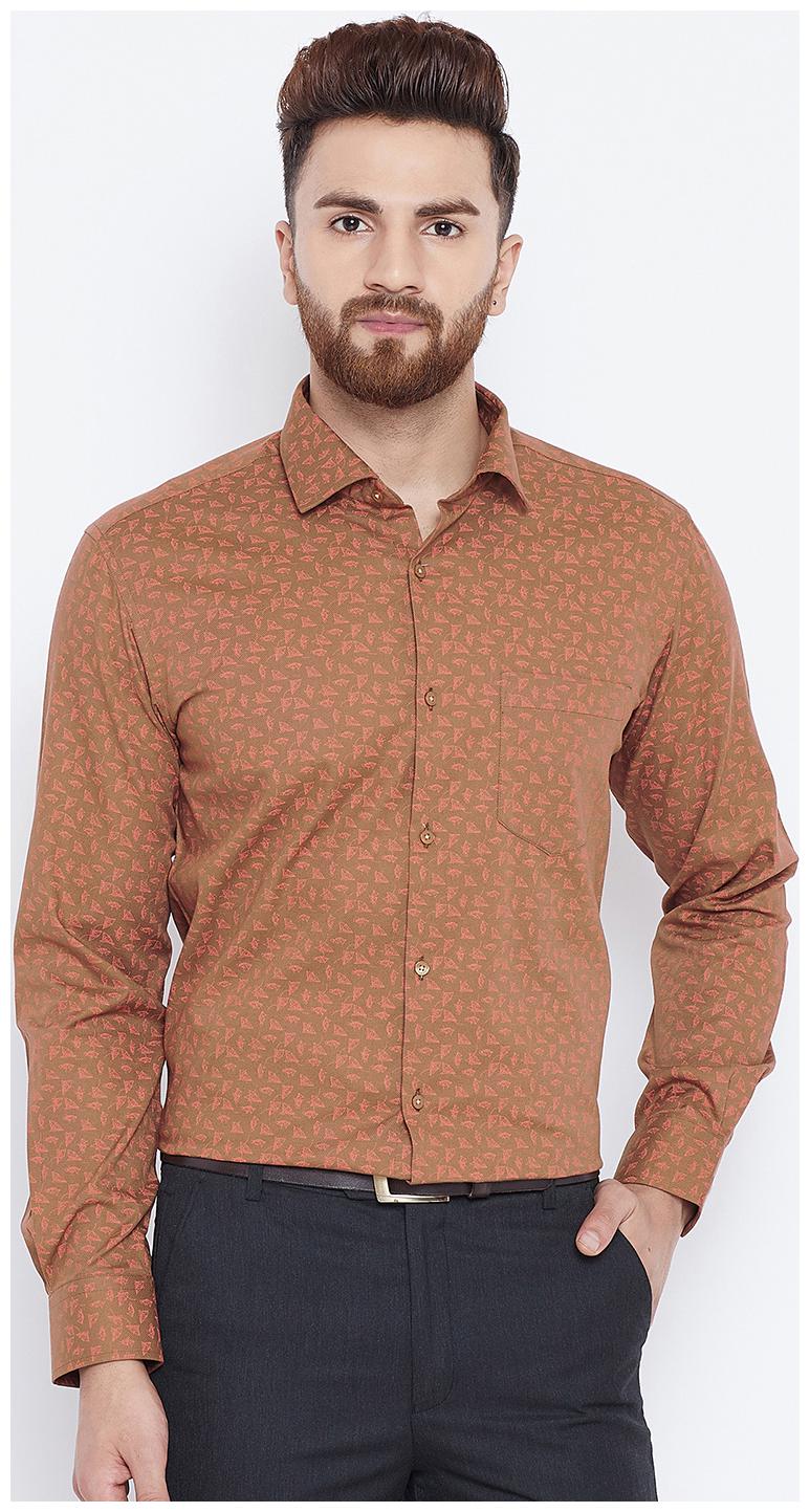 

CANARY LONDON Men Slim fit Formal Shirt - Orange