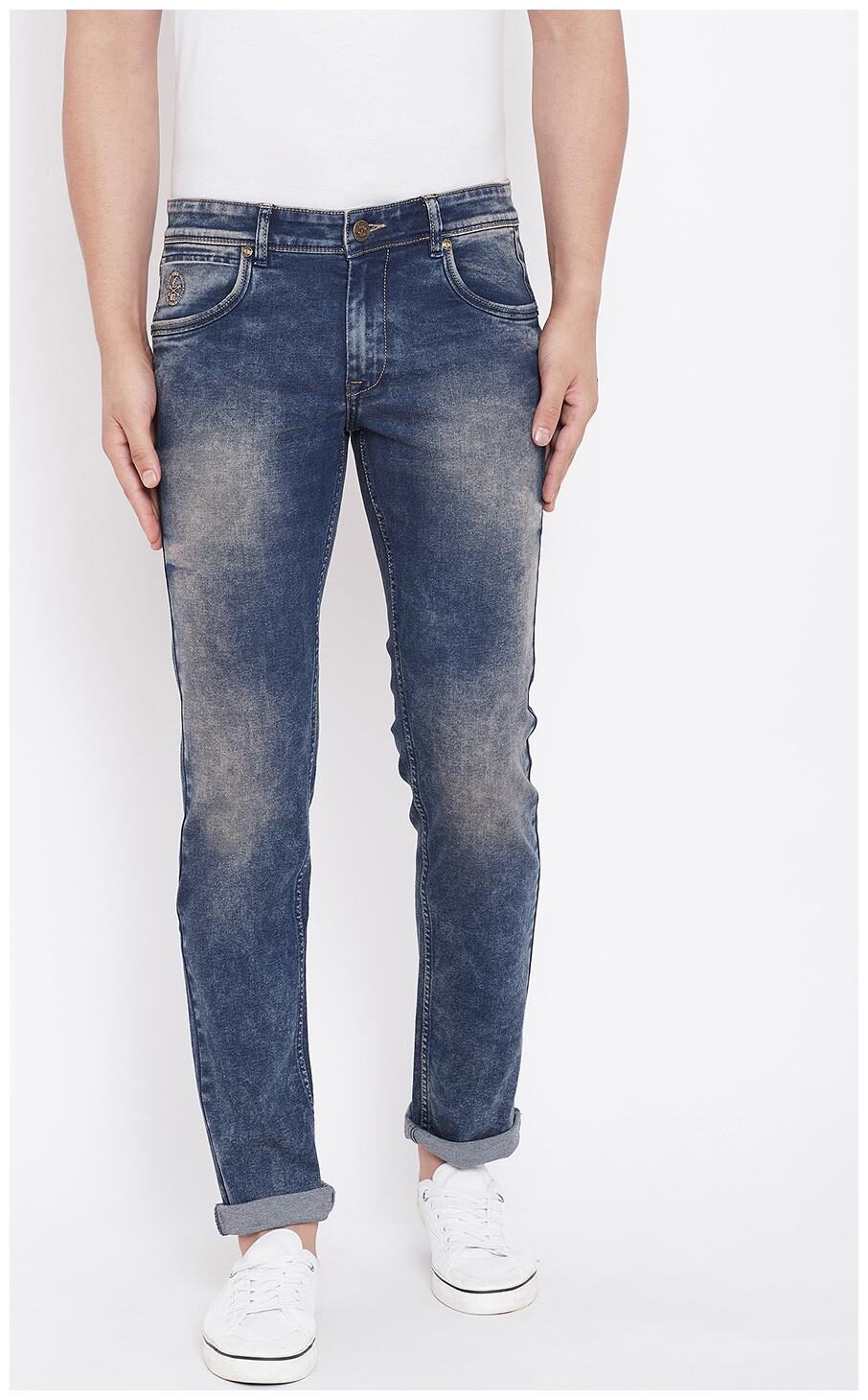 

CANARY LONDON Men Blue Slim Fit Jeans