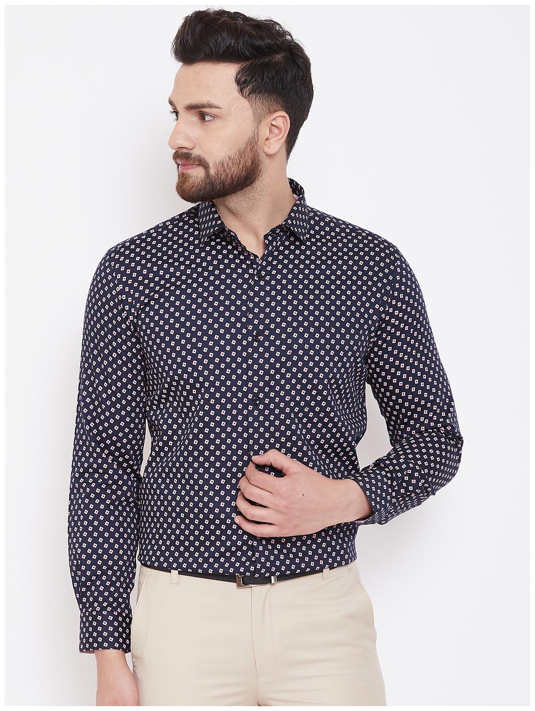 

CANARY LONDON Men Slim fit Formal Shirt - Blue