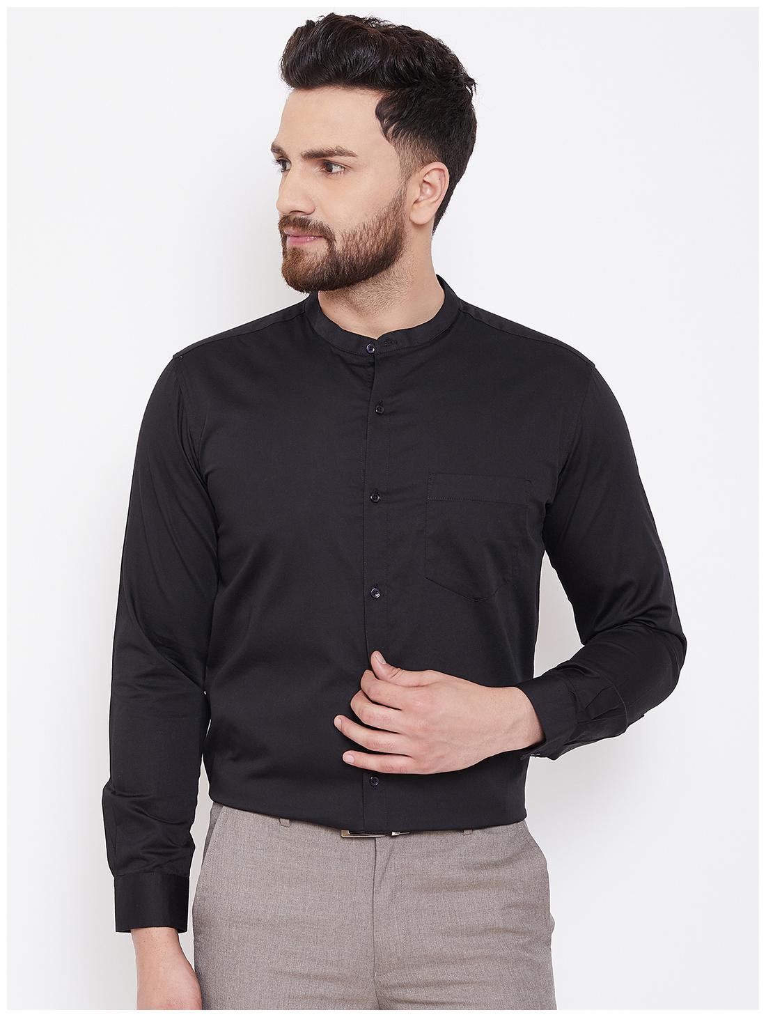 

CANARY LONDON Men Slim fit Formal Shirt - Black