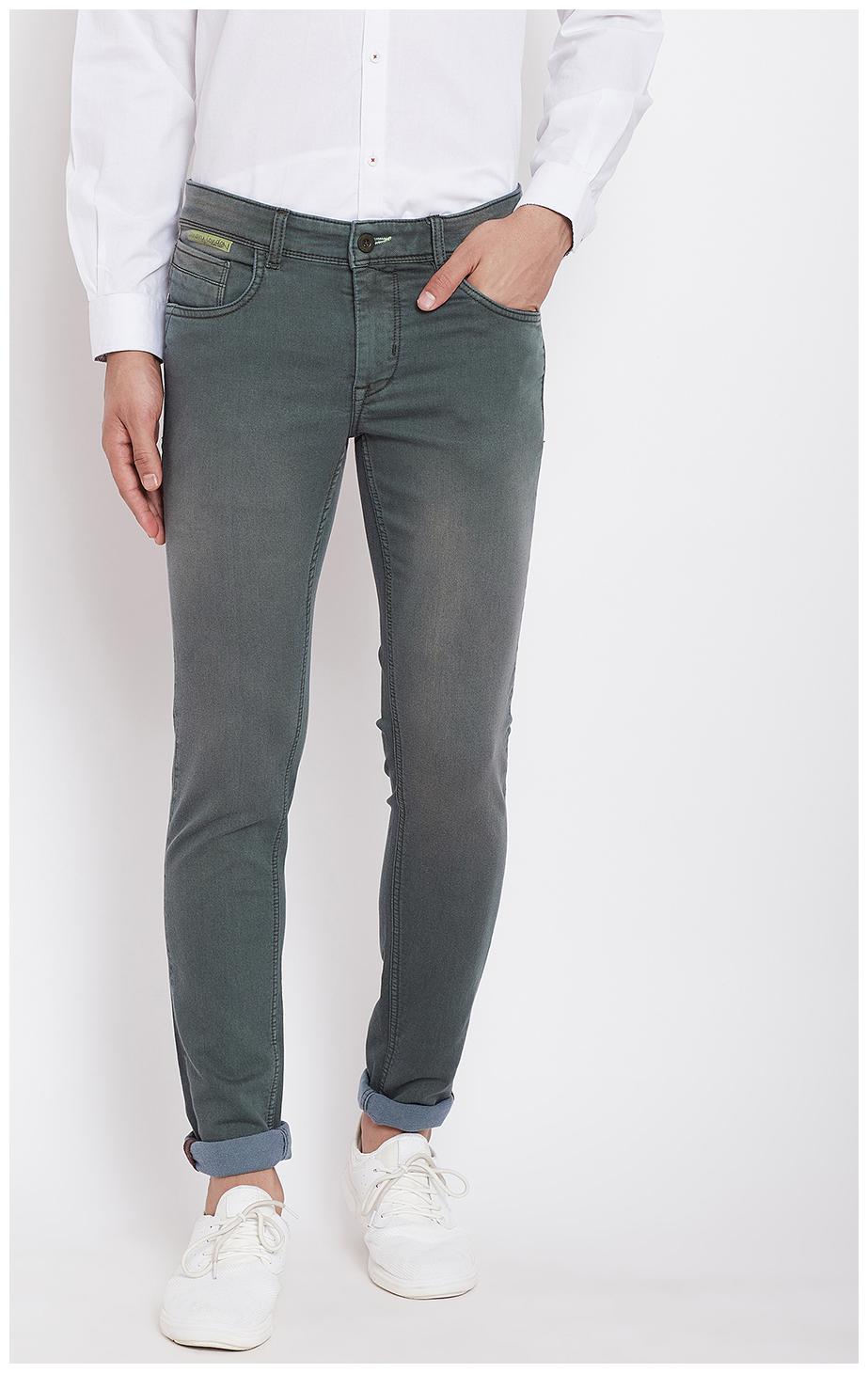 

CANARY LONDON Men Grey Skinny Fit Jeans