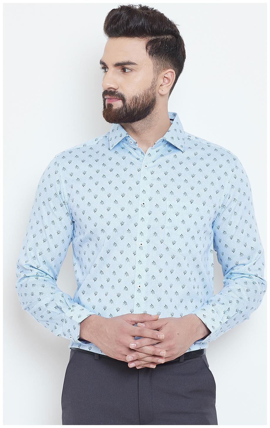 

CANARY LONDON Men Slim fit Formal Shirt - Blue