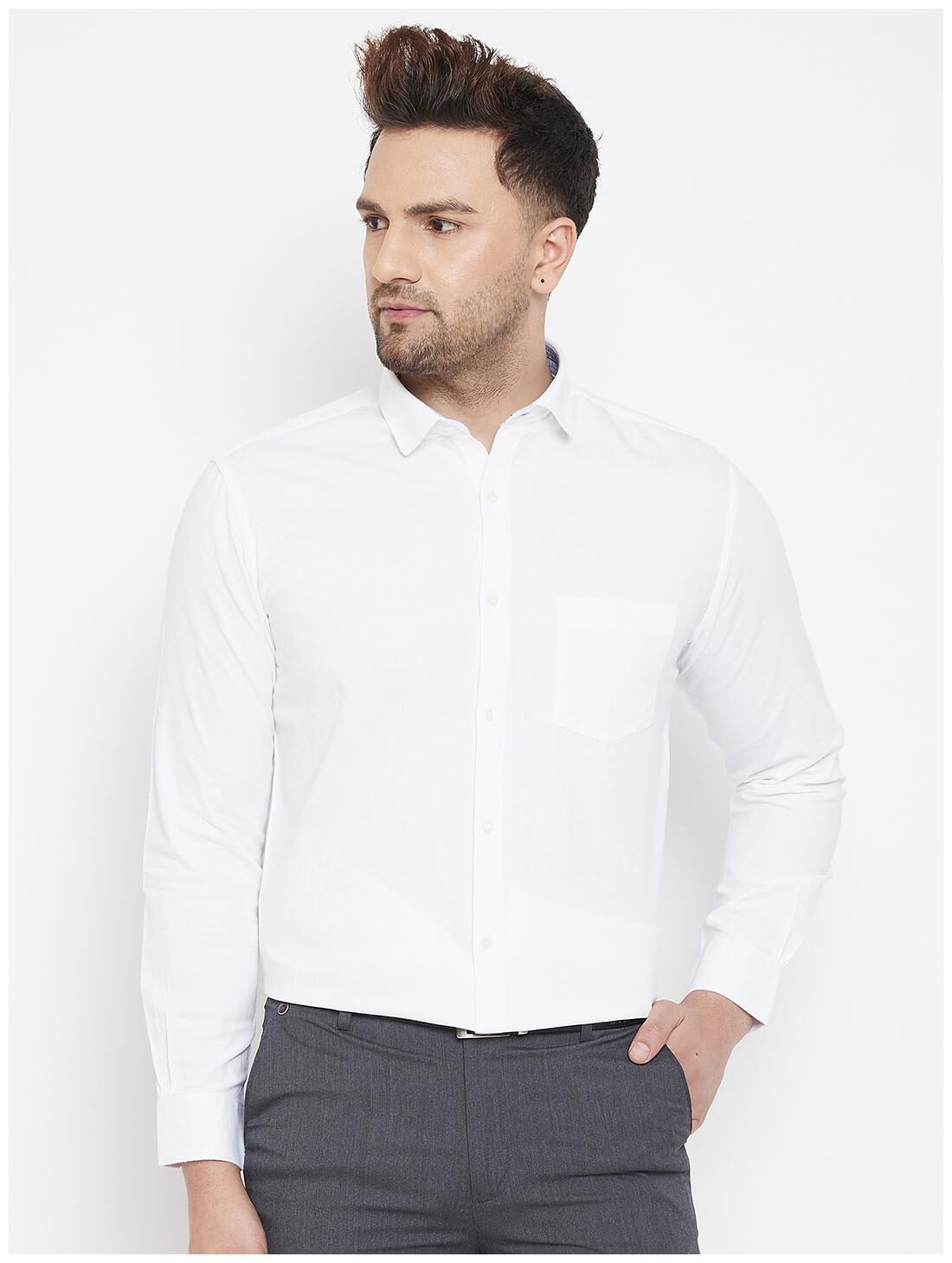 

CANARY LONDON Men Slim fit Formal Shirt - White