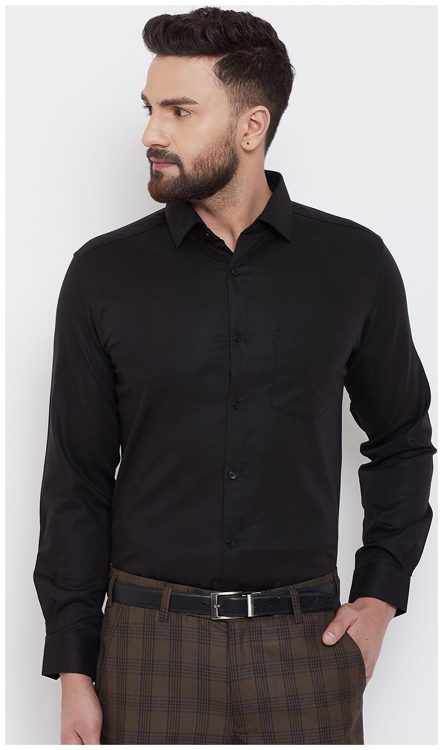 

CANARY LONDON Men Slim fit Formal Shirt - Black
