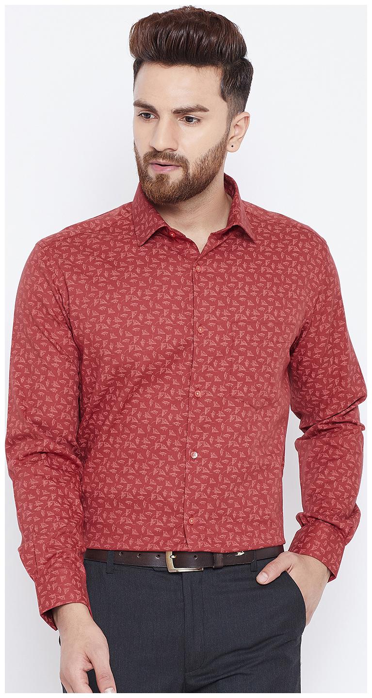 

CANARY LONDON Men Slim fit Formal Shirt - Red