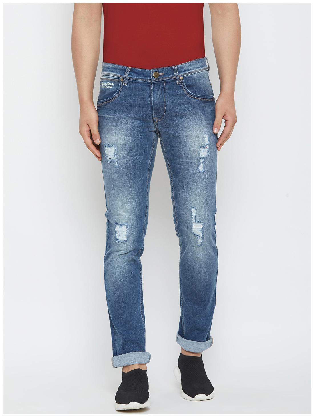 

CANARY LONDON Men Blue Slim Fit Jeans
