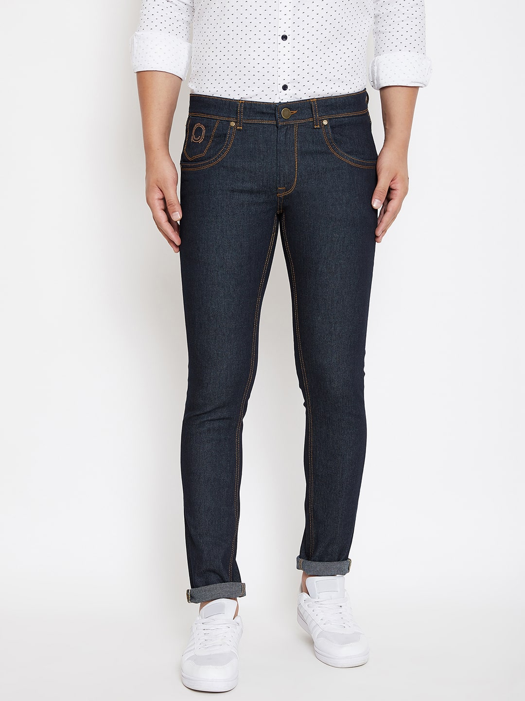 

CANARY LONDON Men Blue Skinny Fit Jeans