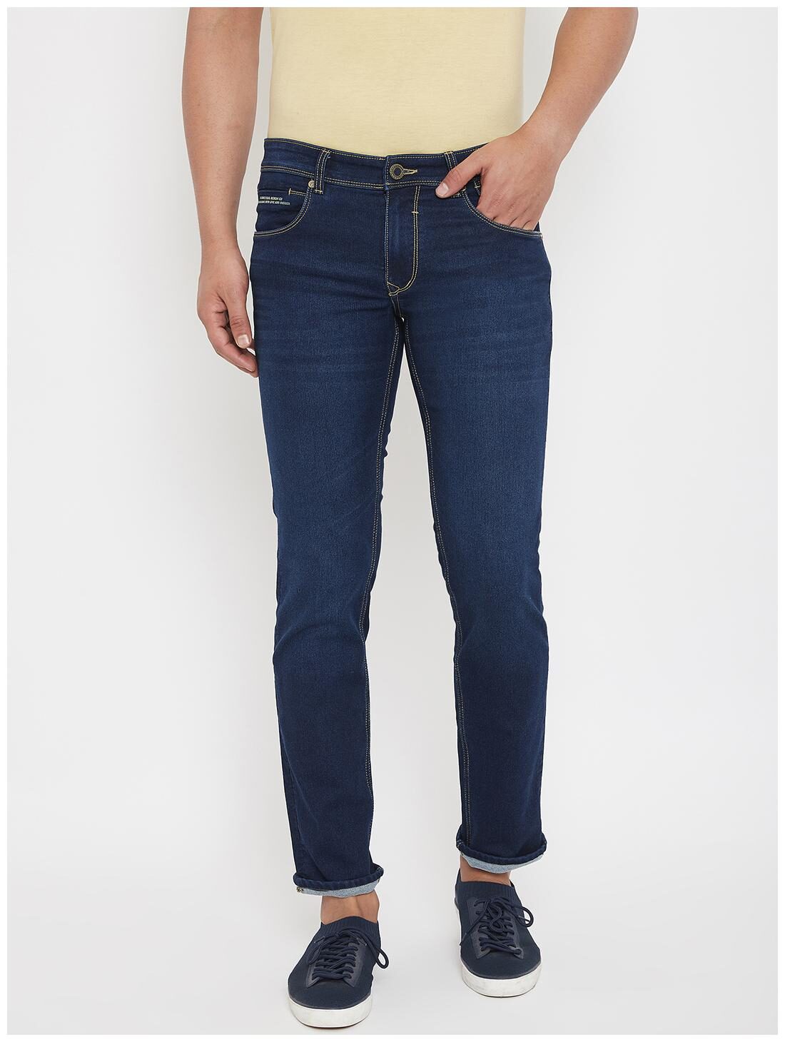 

CANARY LONDON Men Blue Slim Fit Jeans