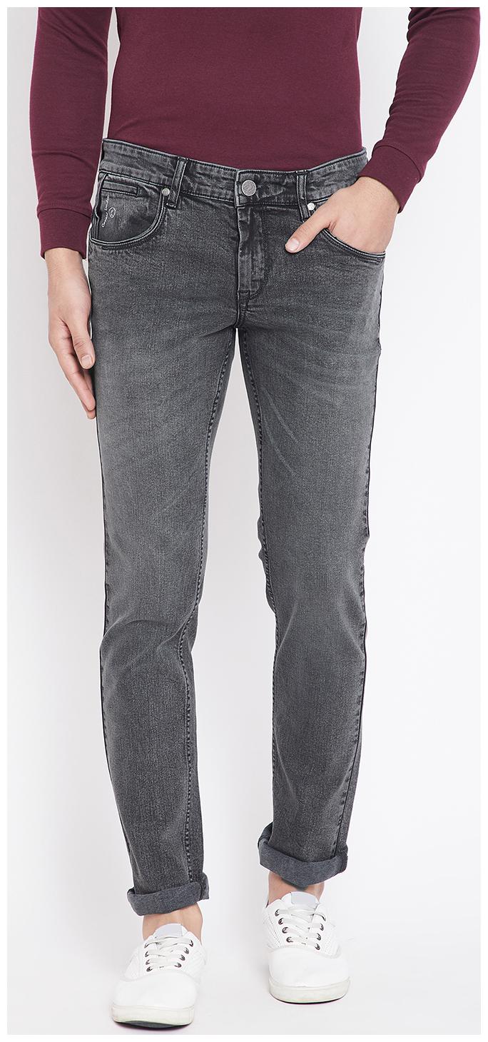 

CANARY LONDON Men Black Slim Fit Jeans