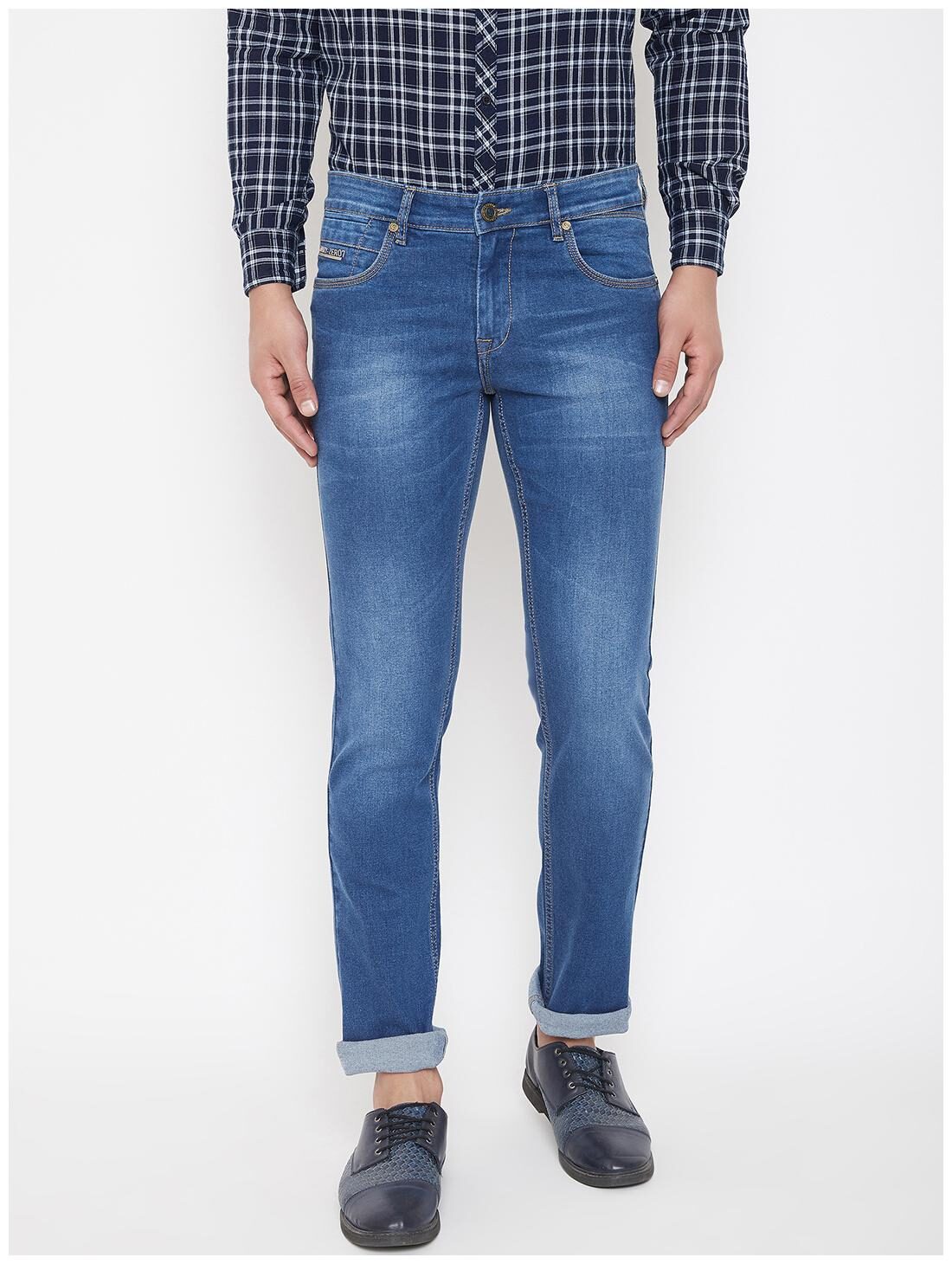 

CANARY LONDON Men Blue Slim Fit Jeans