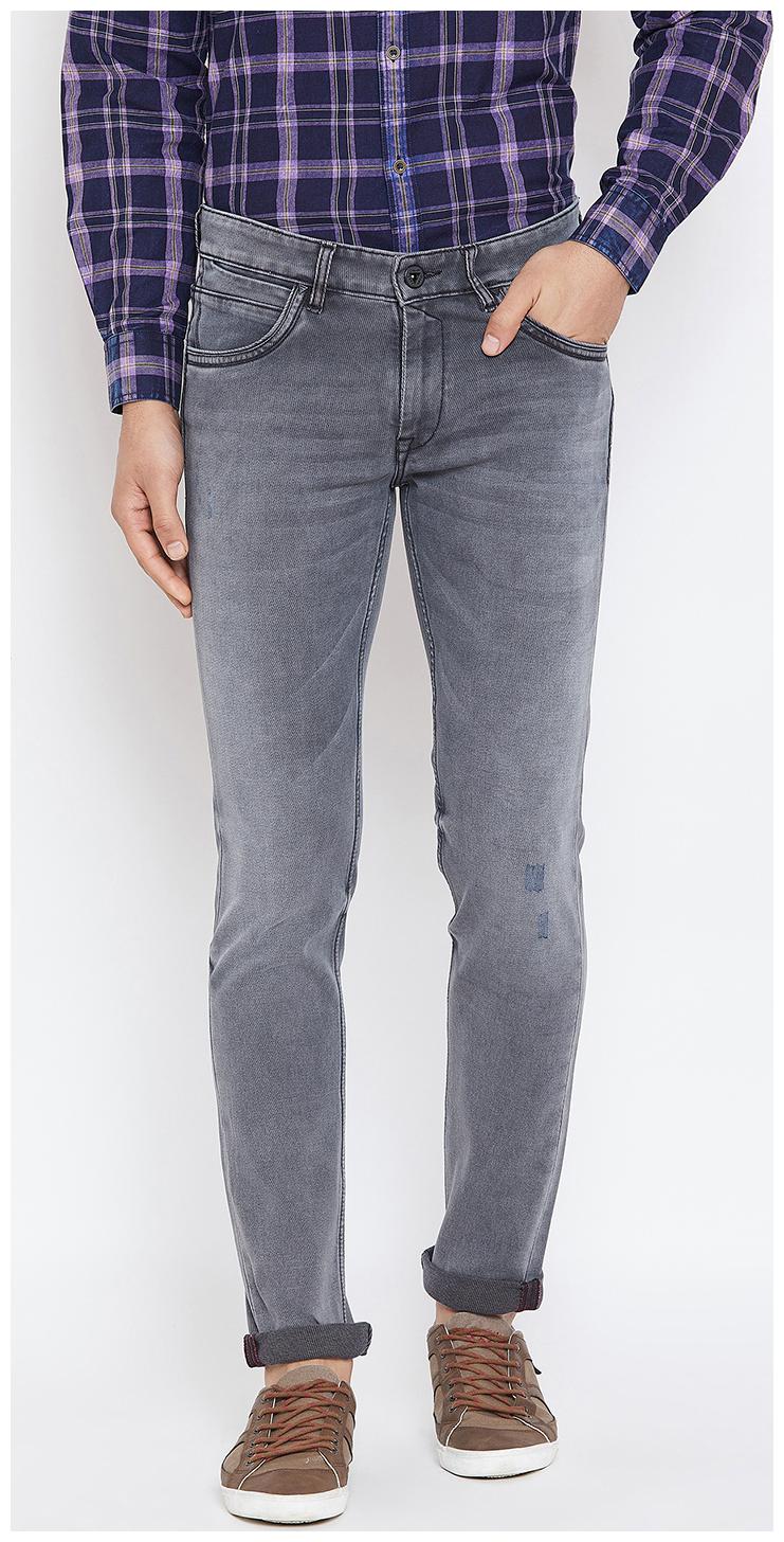 

CANARY LONDON Men Grey Skinny Fit Jeans