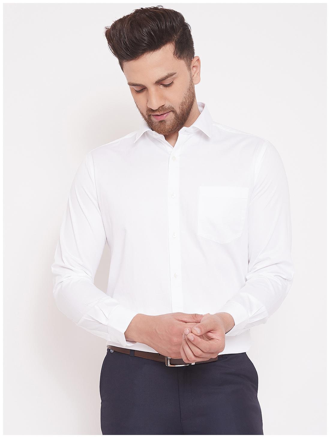 

CANARY LONDON Men Slim fit Formal Shirt - White