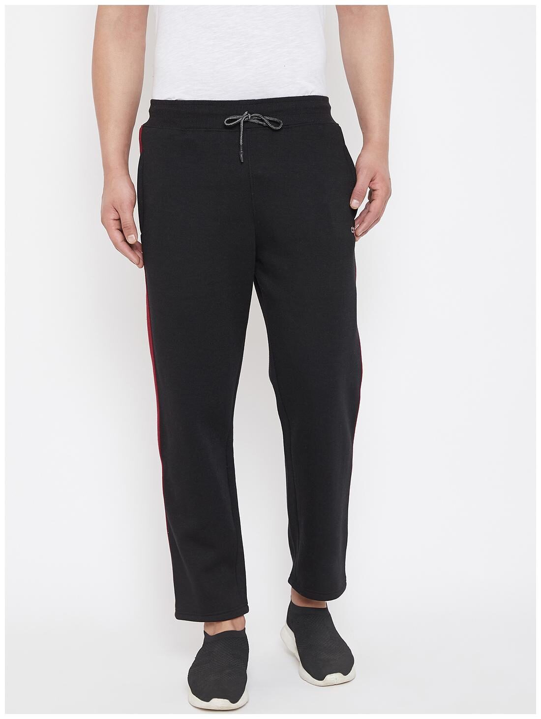 

CANARY LONDON Men Black Solid Regular fit Track pants