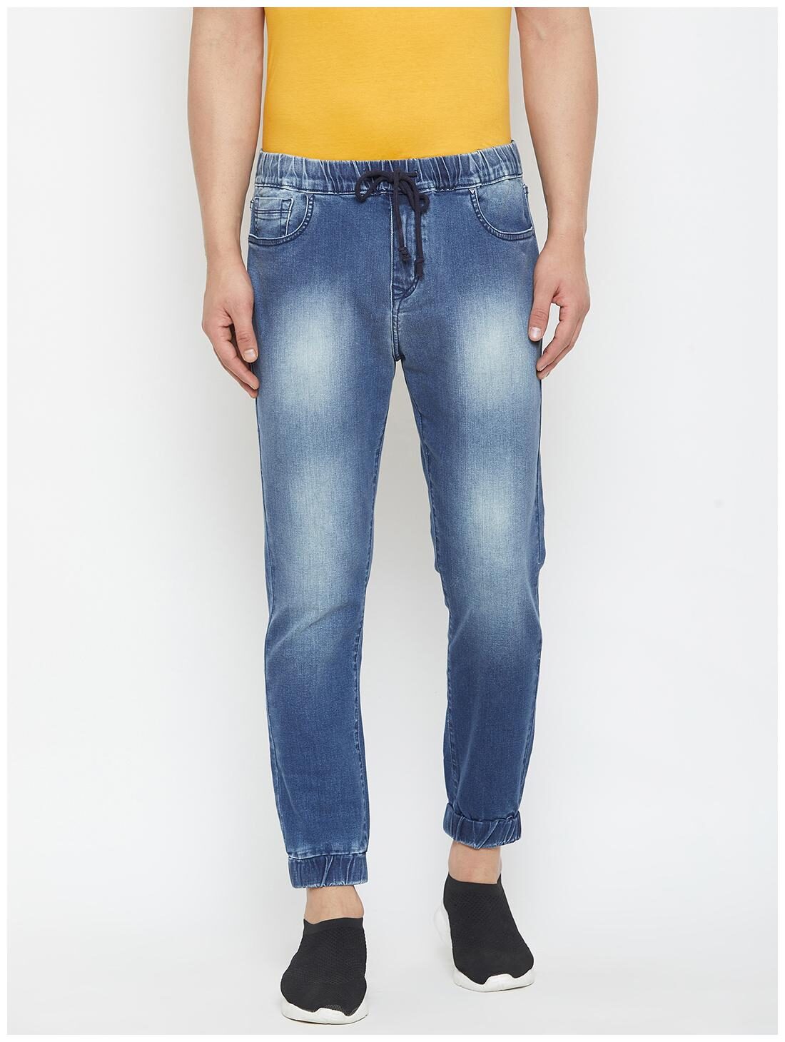 

CANARY LONDON Men Blue Jogger Jeans