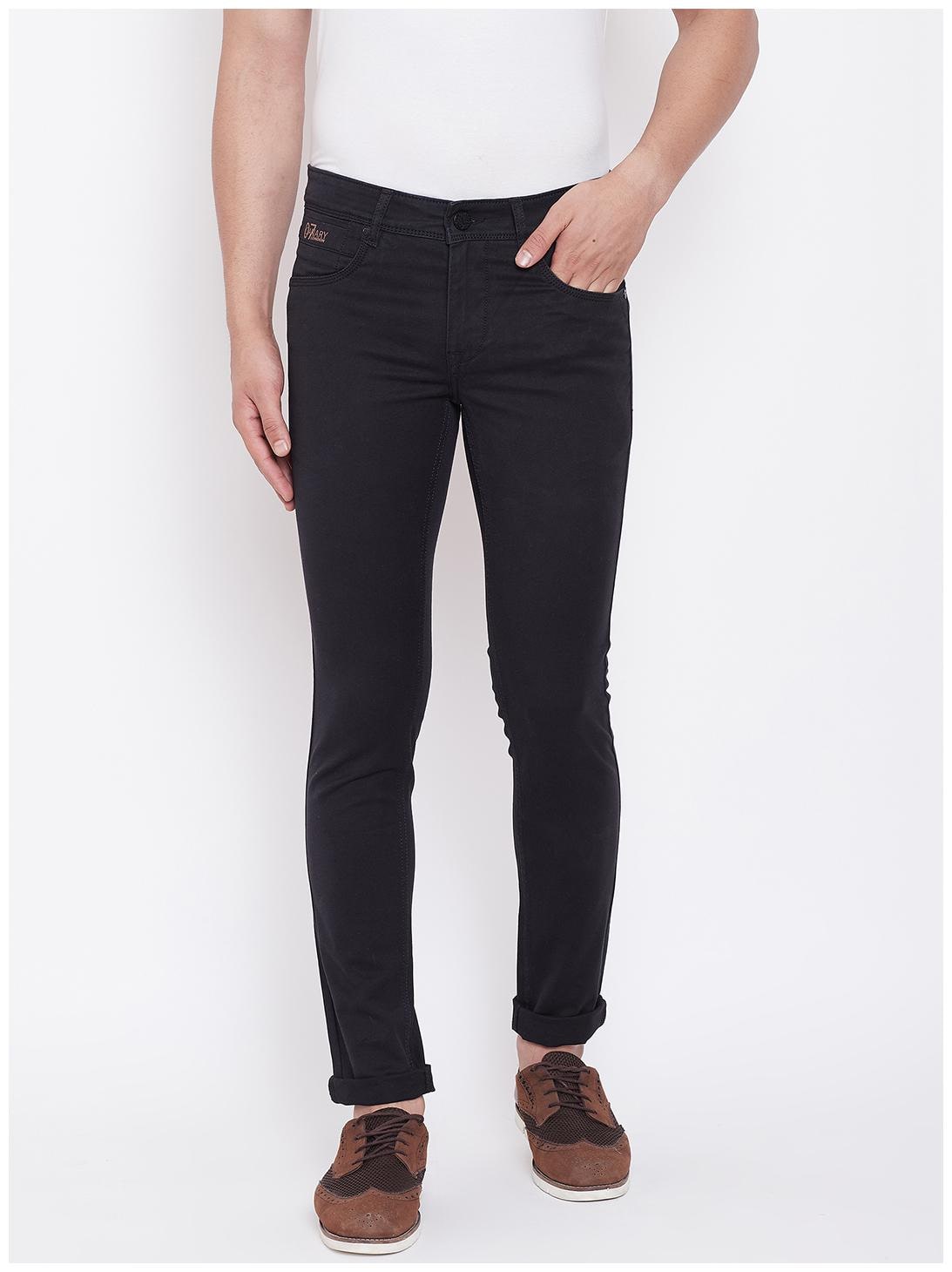 

CANARY LONDON Men Black Skinny Fit Jeans