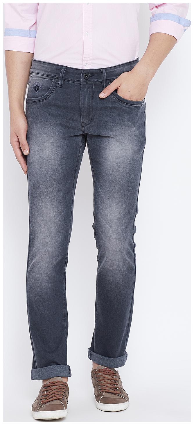 

CANARY LONDON Men Grey Slim Fit Jeans