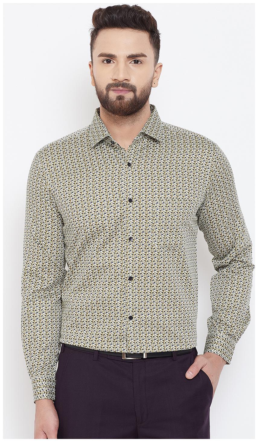 

CANARY LONDON Men Slim fit Formal Shirt - Green