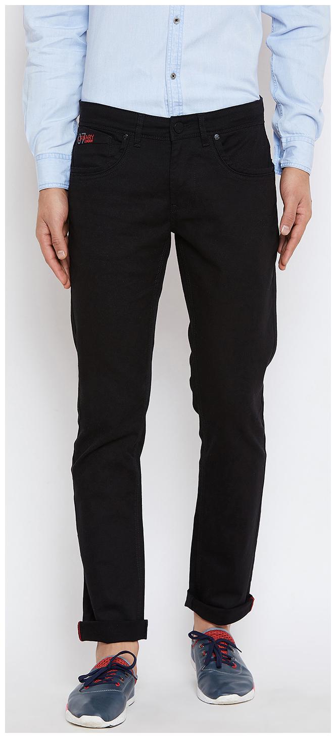 

CANARY LONDON Men Black Slim Fit Jeans