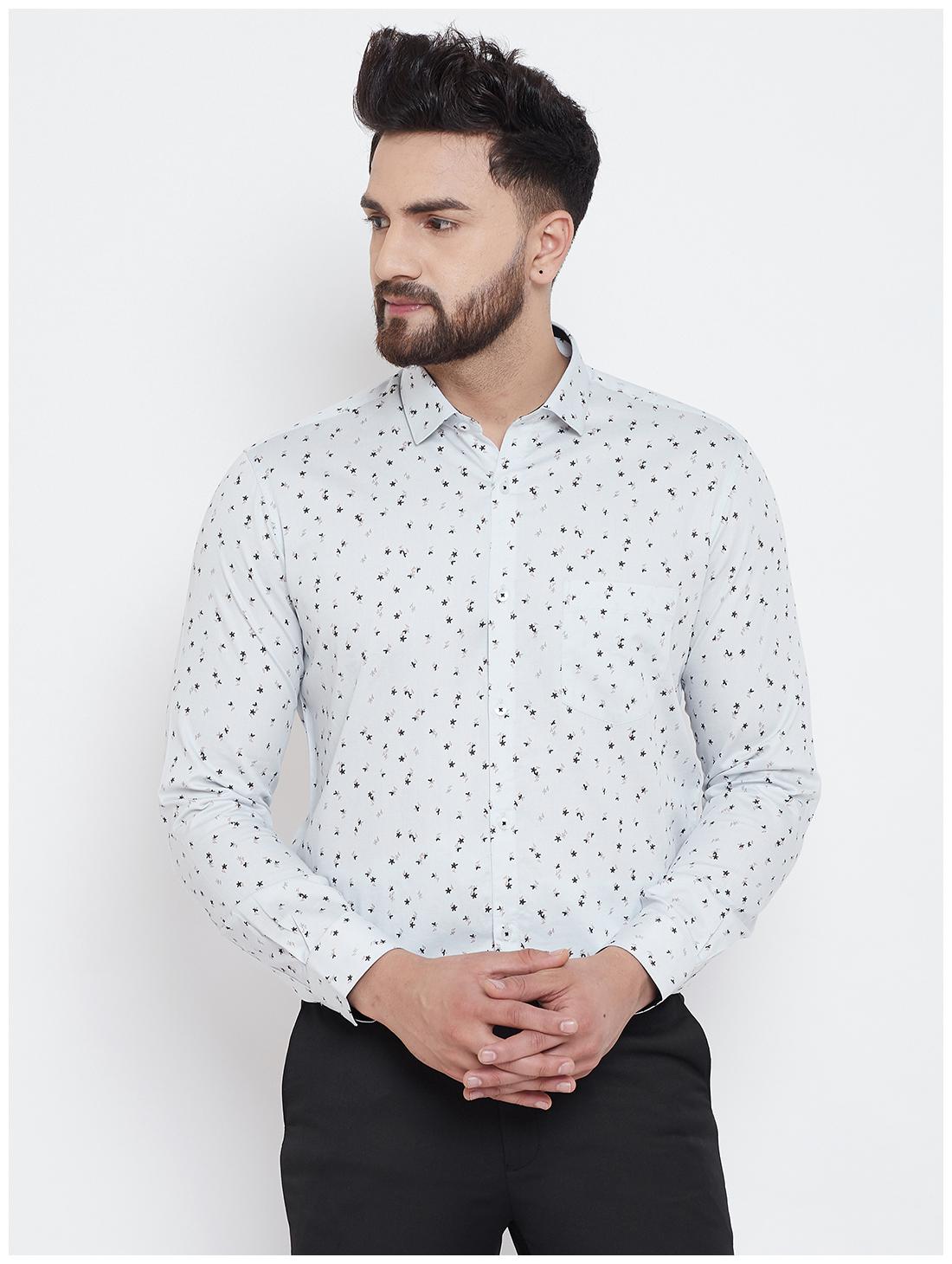 

CANARY LONDON Men Slim fit Formal Shirt - Grey