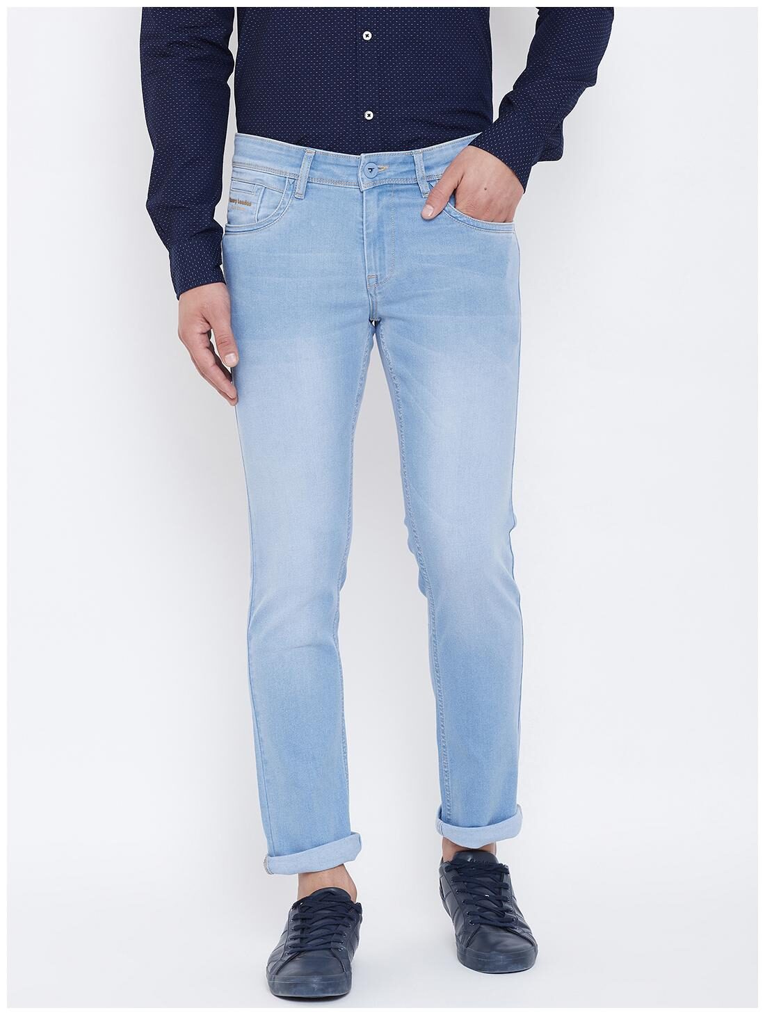 

CANARY LONDON Men Blue Slim Fit Jeans