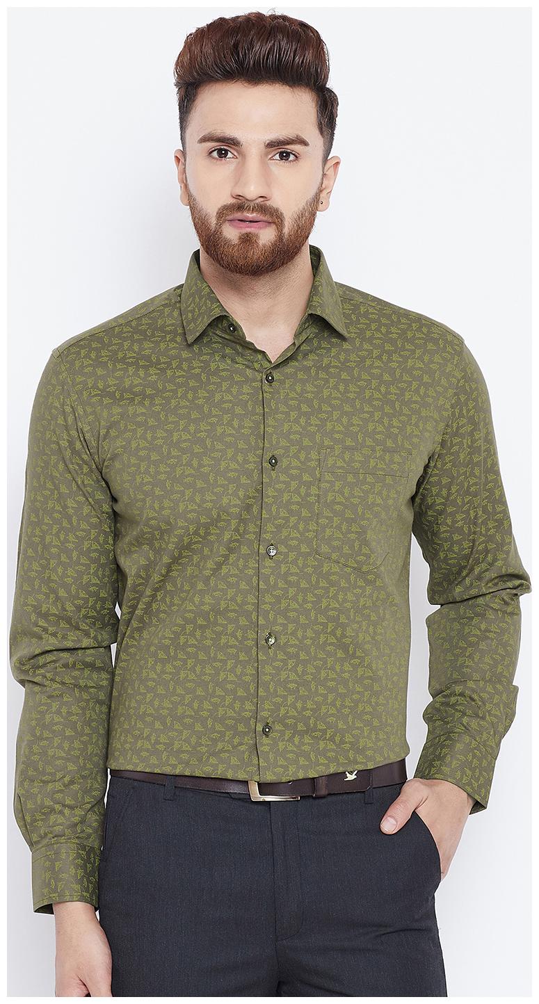 

CANARY LONDON Men Slim fit Formal Shirt - Green