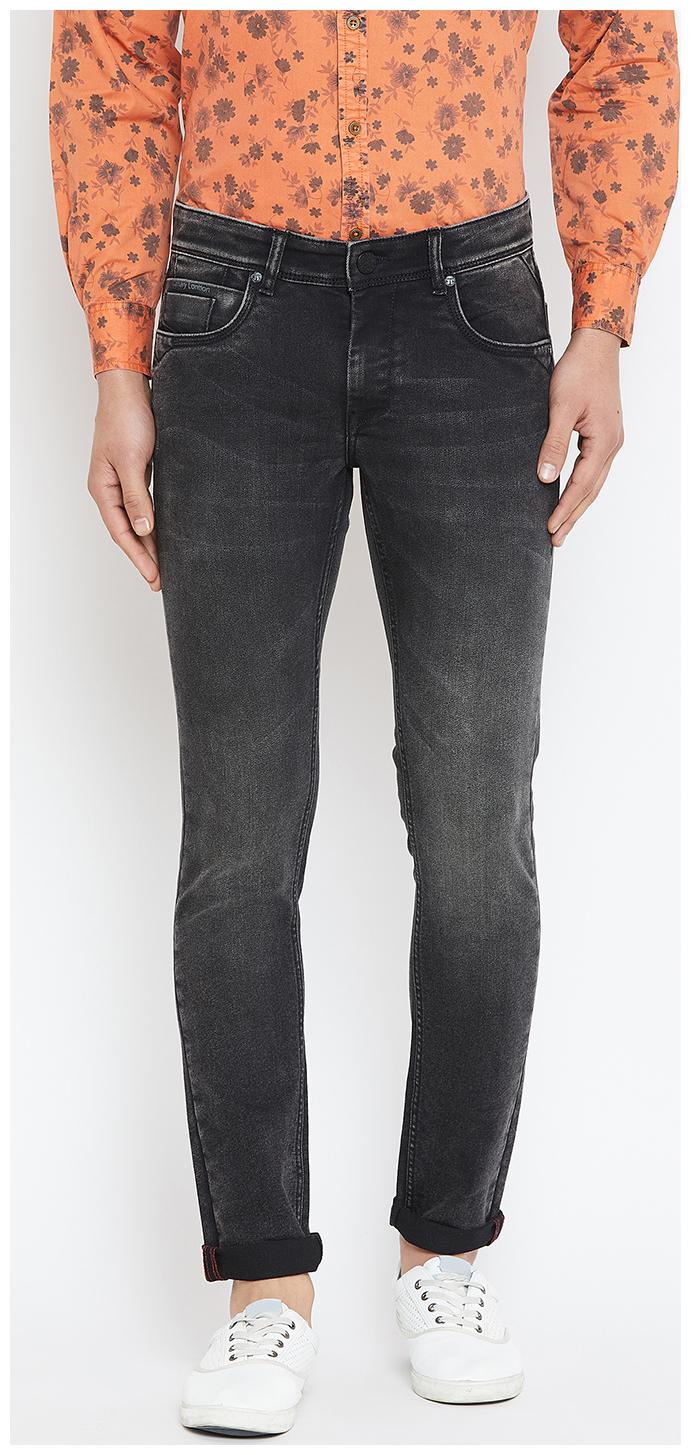 

CANARY LONDON Men Black Skinny Fit Jeans