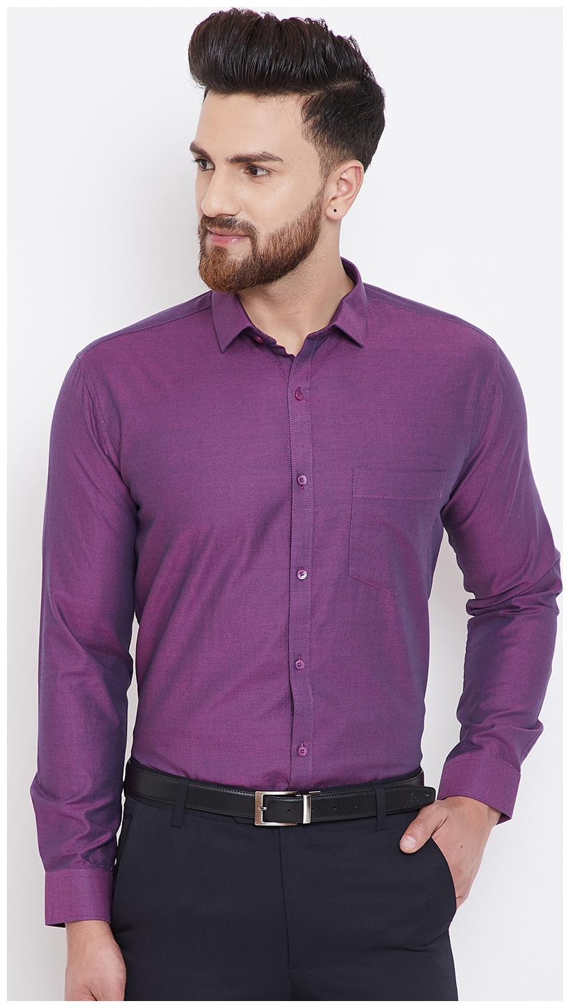 

CANARY LONDON Men Slim fit Formal Shirt - Purple