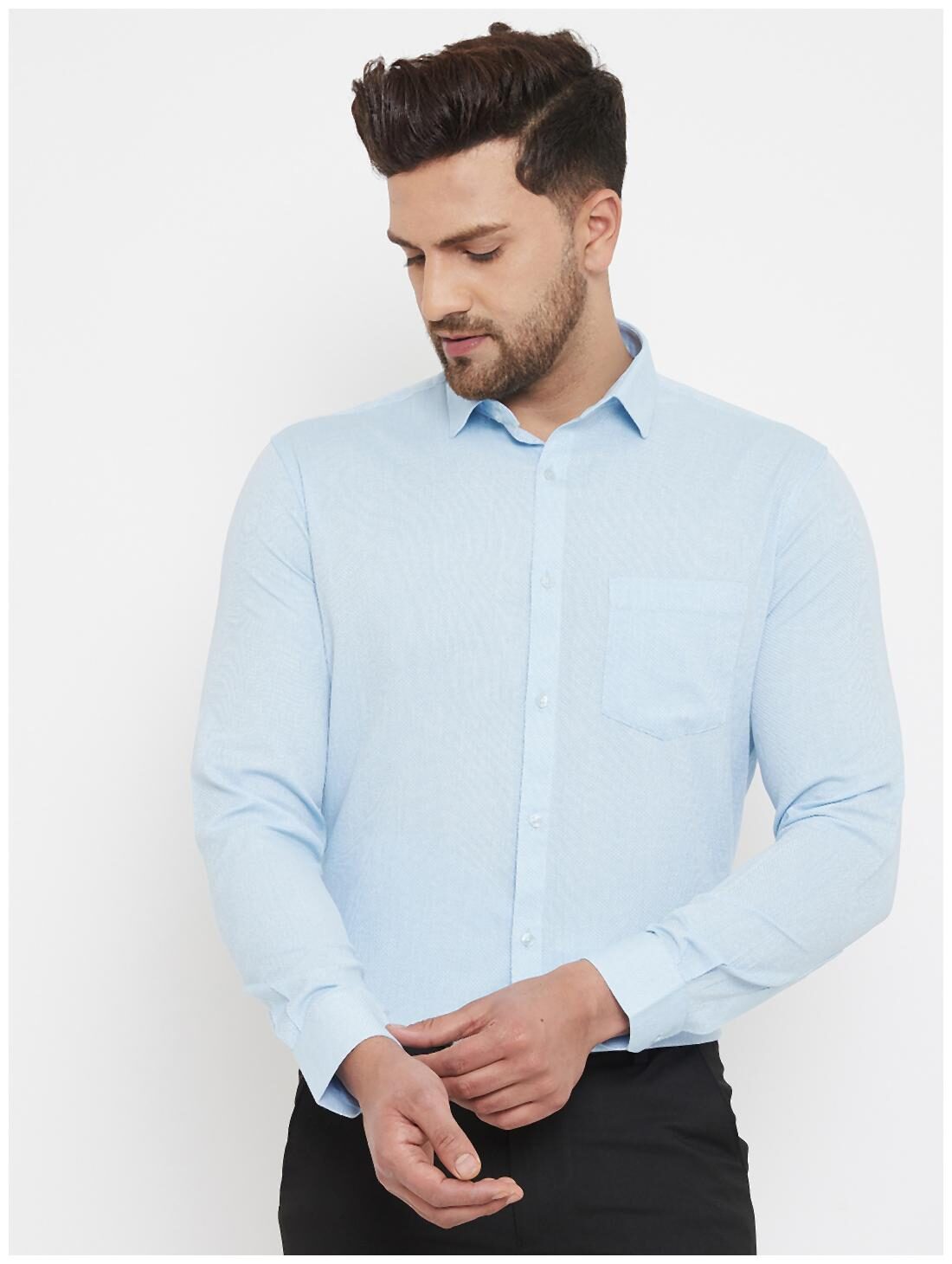 

CANARY LONDON Men Slim fit Formal Shirt - Blue