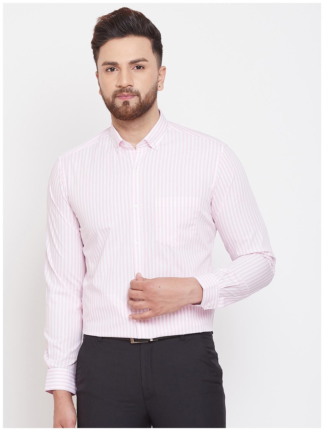 

CANARY LONDON Men Slim fit Formal Shirt - Pink