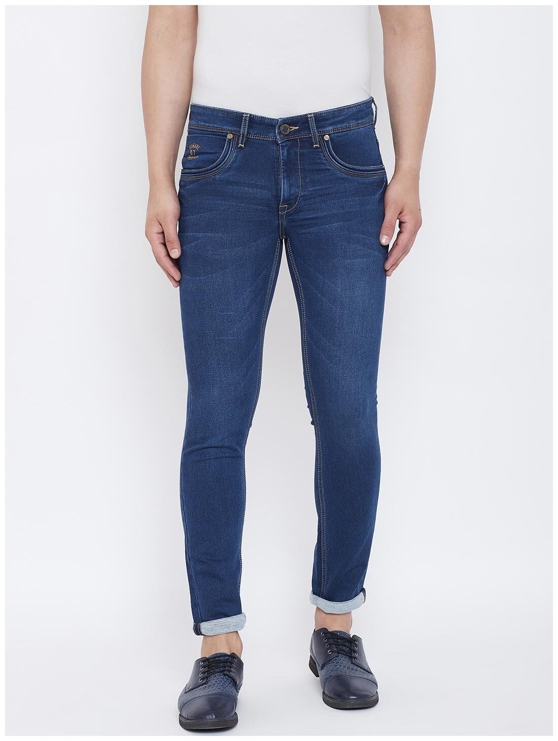 

CANARY LONDON Men Blue Skinny Fit Jeans