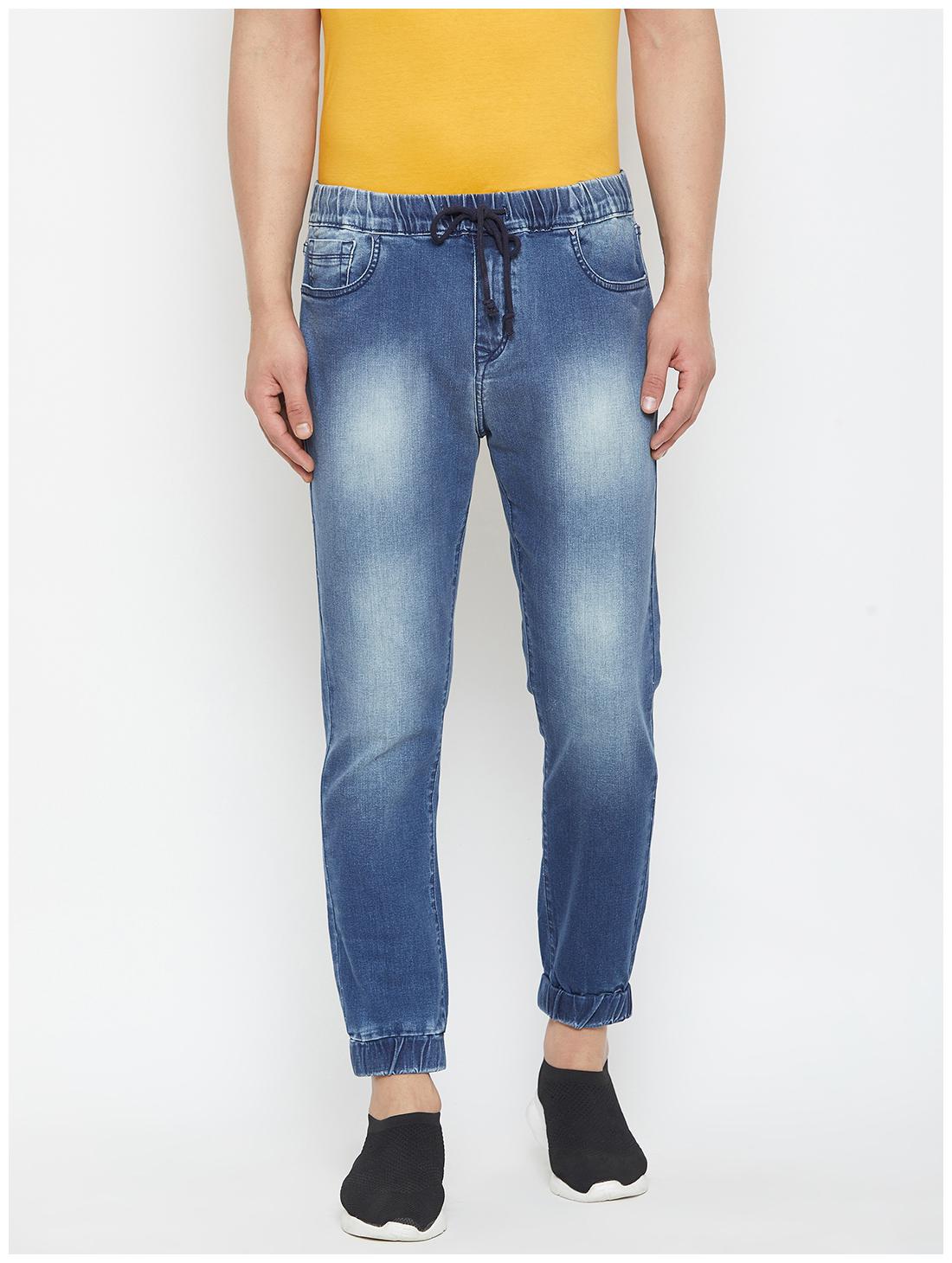 

CANARY LONDON Men Blue Jogger Jeans