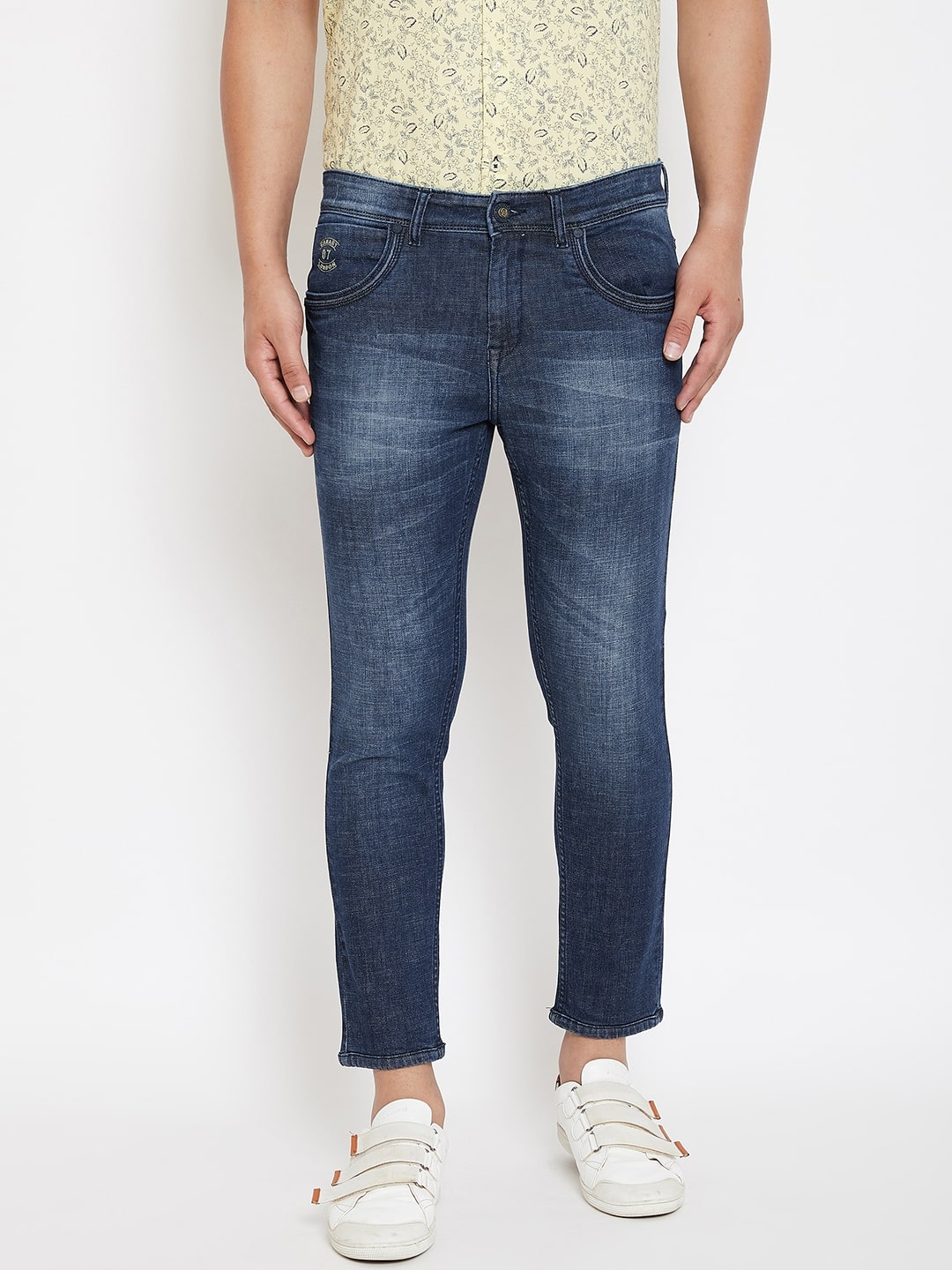 

CANARY LONDON Men Blue Tapered Fit Jeans
