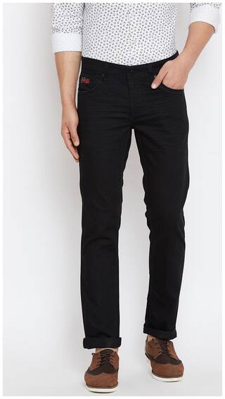 CANARY LONDON Men Black Slim Fit Jeans