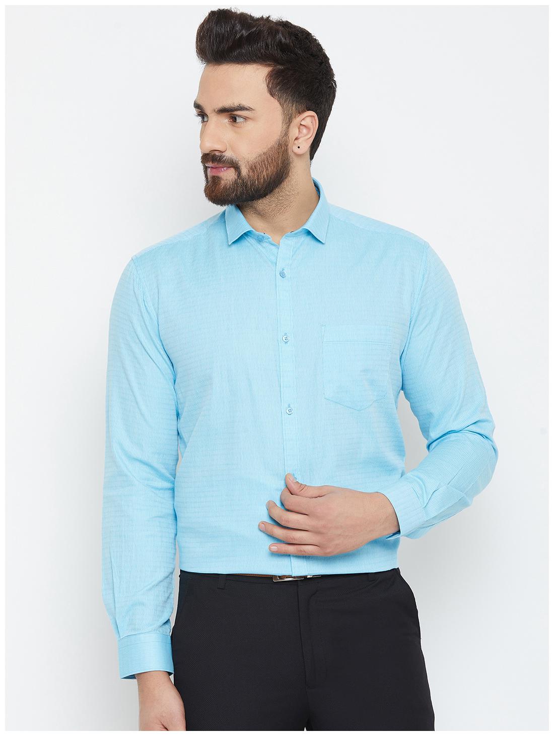 

CANARY LONDON Men Slim fit Formal Shirt - Turquoise