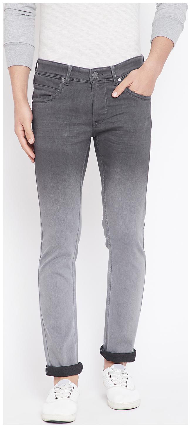 

CANARY LONDON Men Grey Slim Fit Jeans
