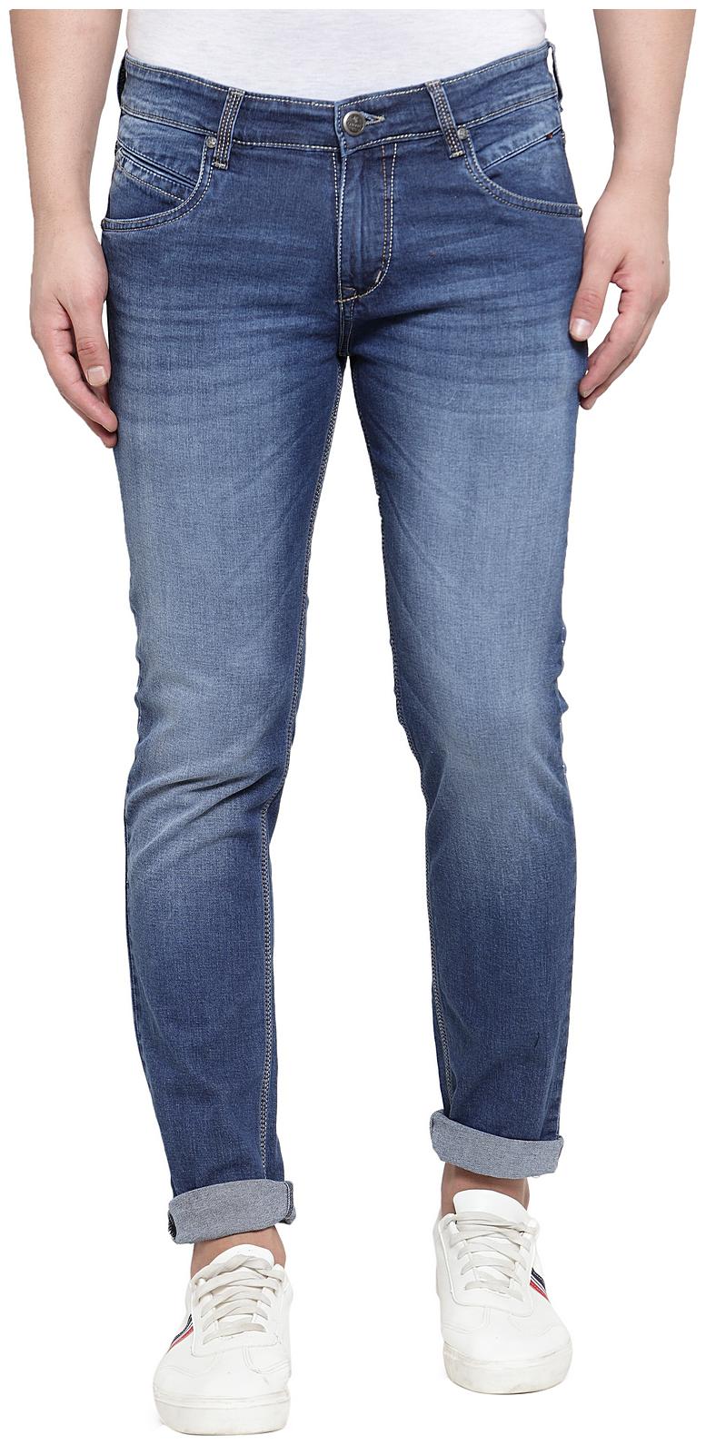 

Cantabil Men Blue Slim Fit Jeans