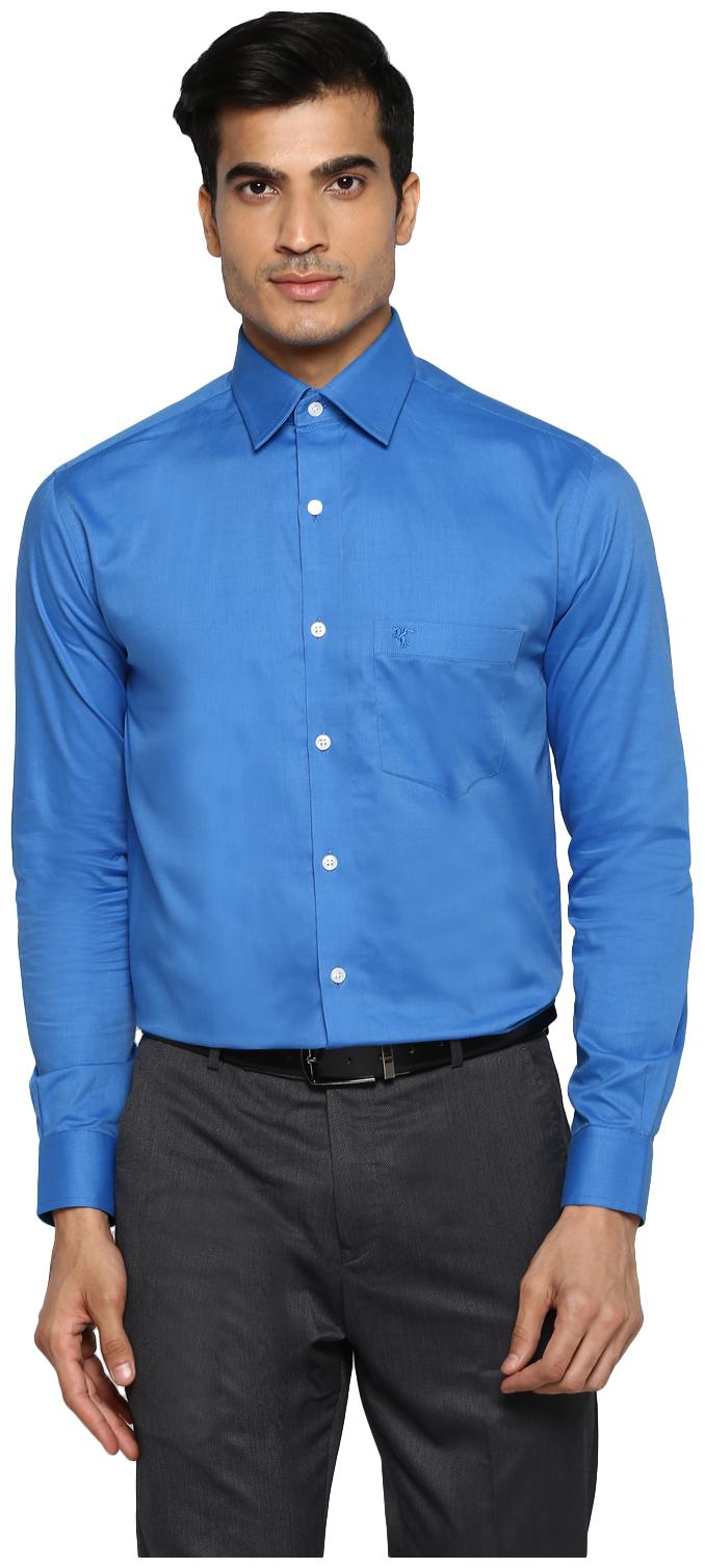 

Cantabil Men Regular fit Formal Shirt - Blue