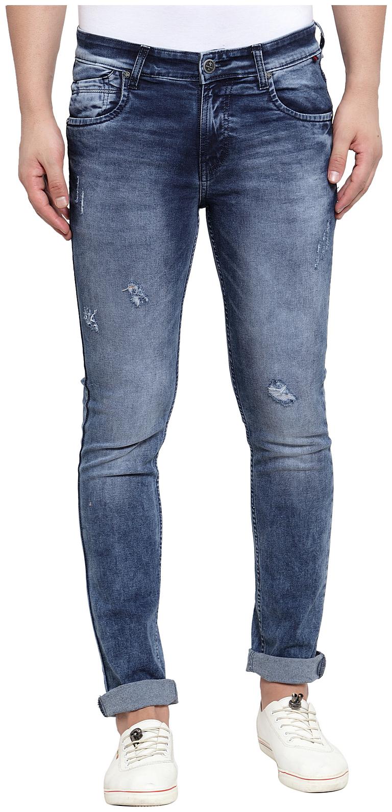 

Cantabil Men Blue Slim Fit Jeans