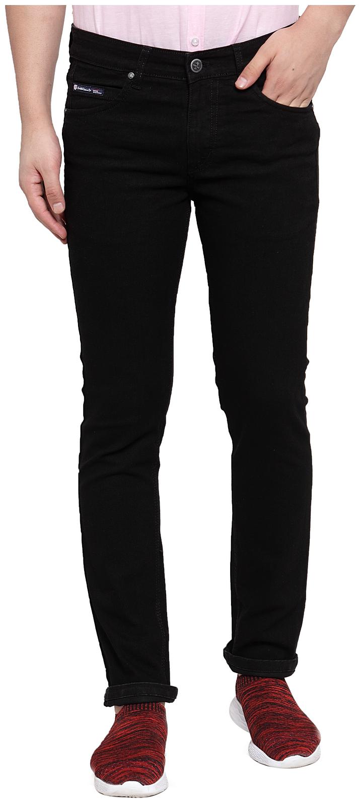 

Cantabil Men Black Slim Fit Jeans