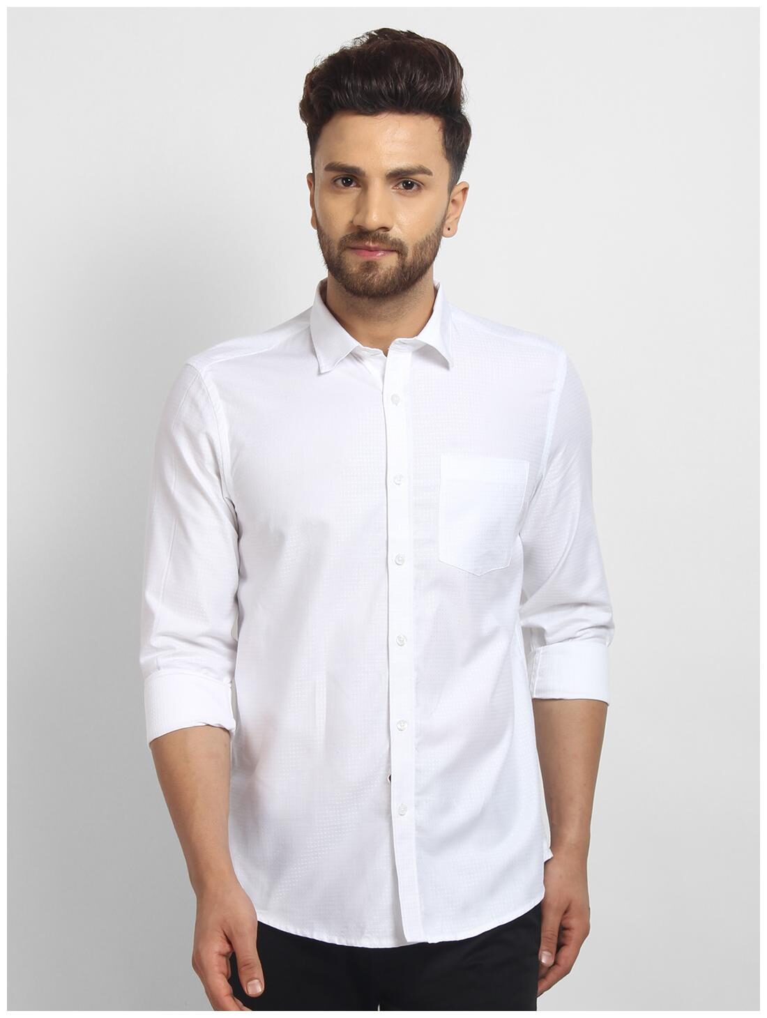 

cape canary Men Regular fit Formal Shirt - White