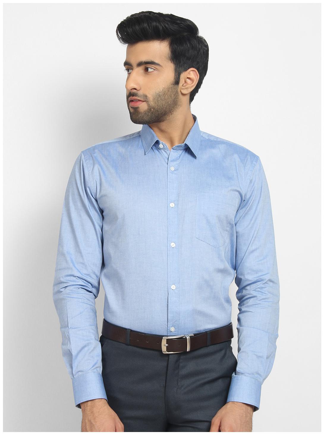 

cape canary Men Regular fit Formal Shirt - Blue